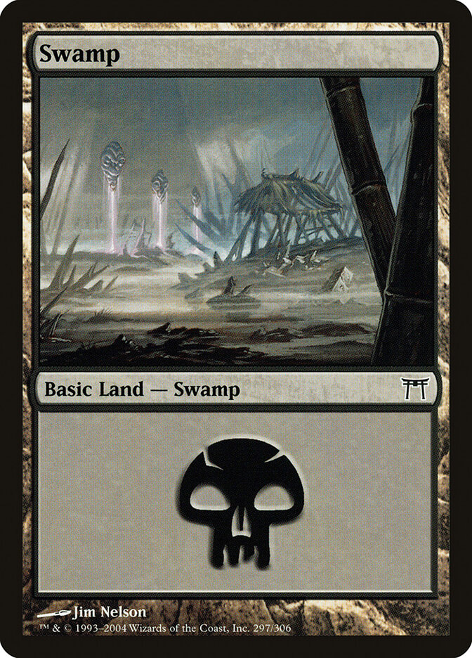 Swamp (297) - Champions of Kamigawa (CHK)