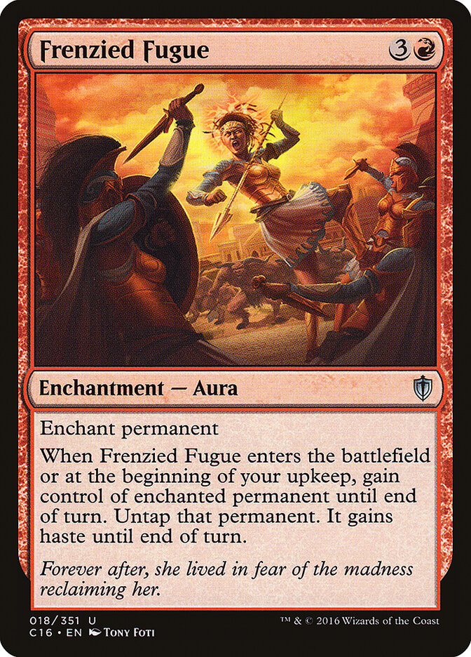 Frenzied Fugue (18) - Commander 2016 (C16)