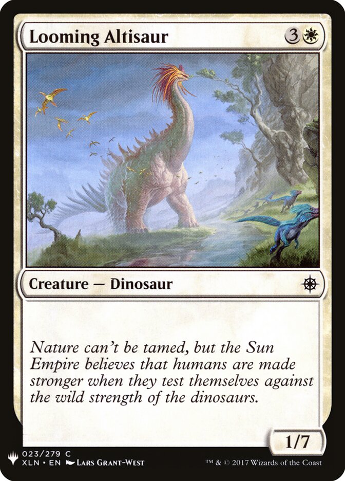 Looming Altisaur (XLN-23) - The List (PLST)