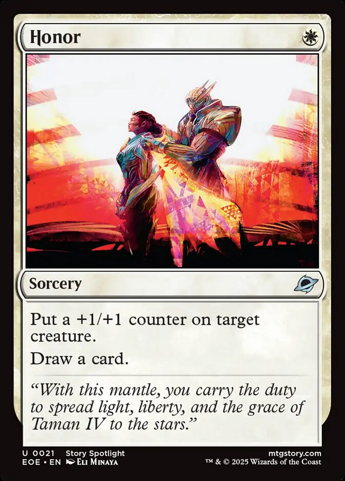 Honor (21) - Edge of Eternities (EOE)