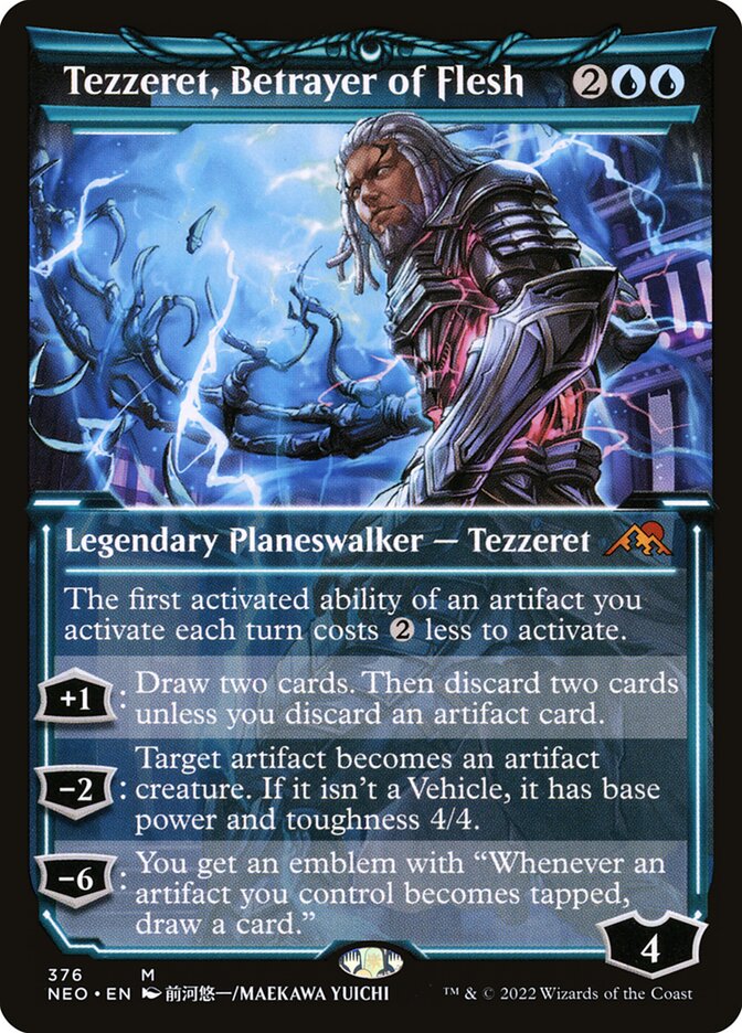Tezzeret, Betrayer of Flesh (376) - Kamigawa: Neon Dynasty (NEO)