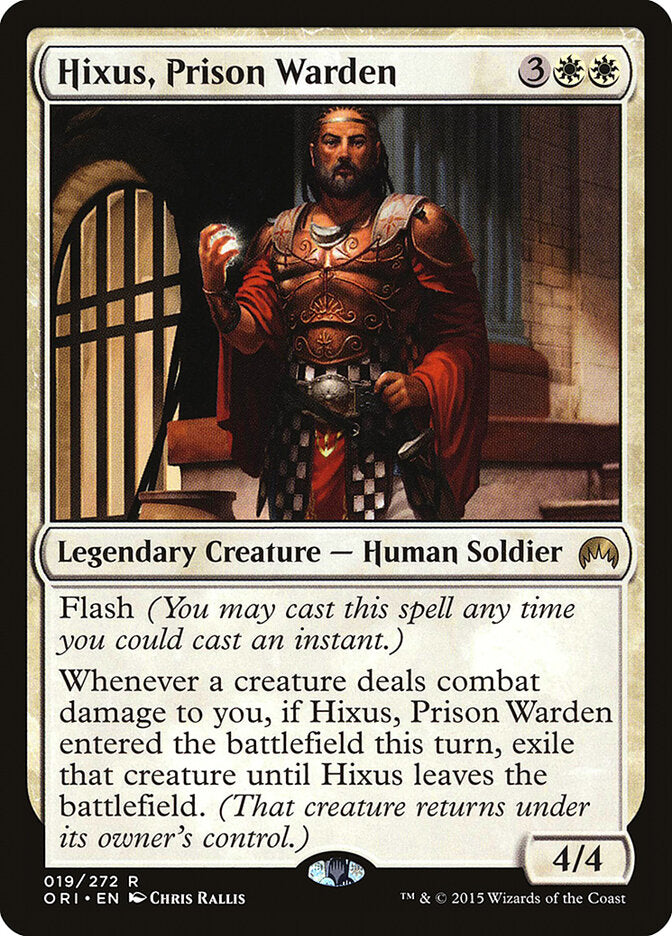 Hixus, Prison Warden (19) - Magic Origins (ORI)