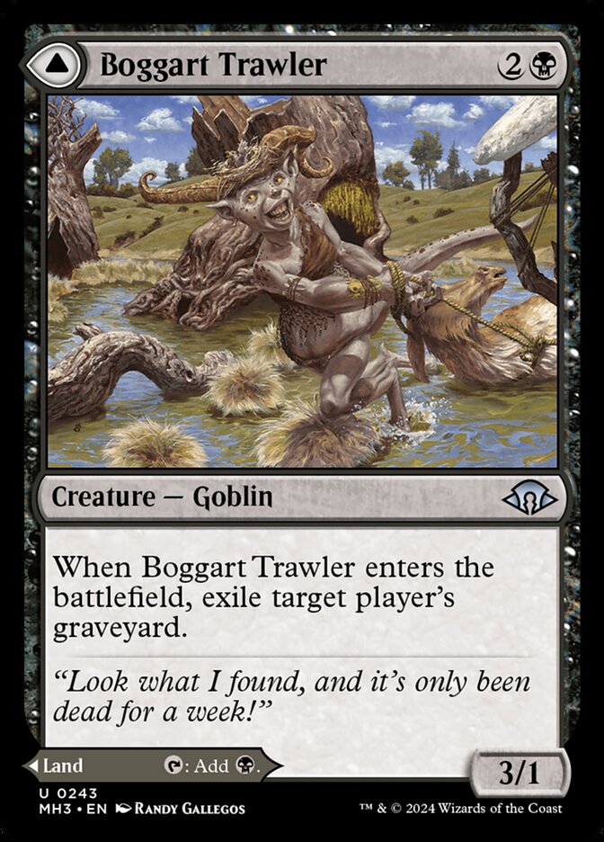 Boggart Trawler // Boggart Bog (243) - Modern Horizons 3 (MH3)