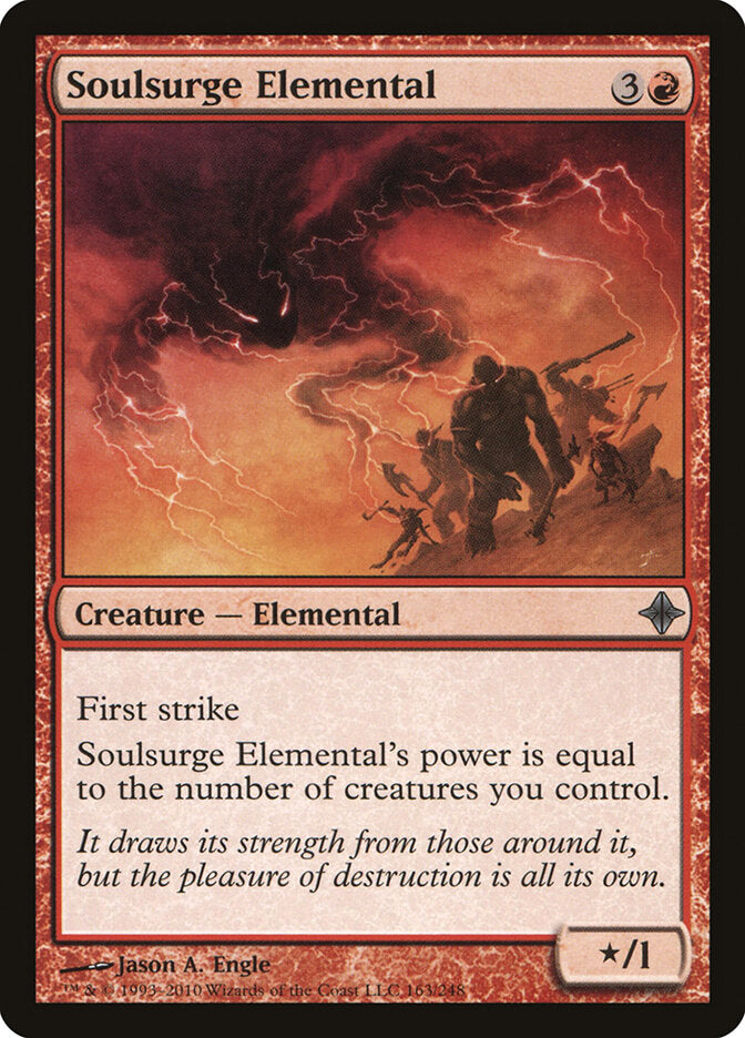Soulsurge Elemental (163) - Rise of the Eldrazi (ROE)