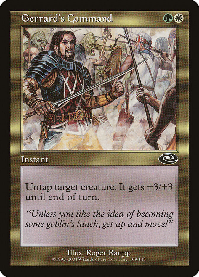 Gerrard's Command (109) - Planeshift (PLS)