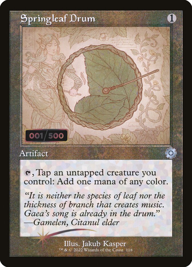 Springleaf Drum (118z) - The Brothers' War Retro Artifacts (BRR)