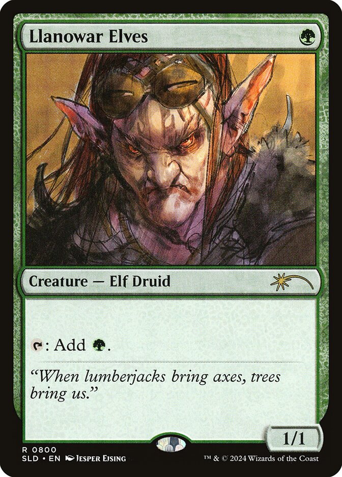 Llanowar Elves (800) - Secret Lair Drop (SLD)