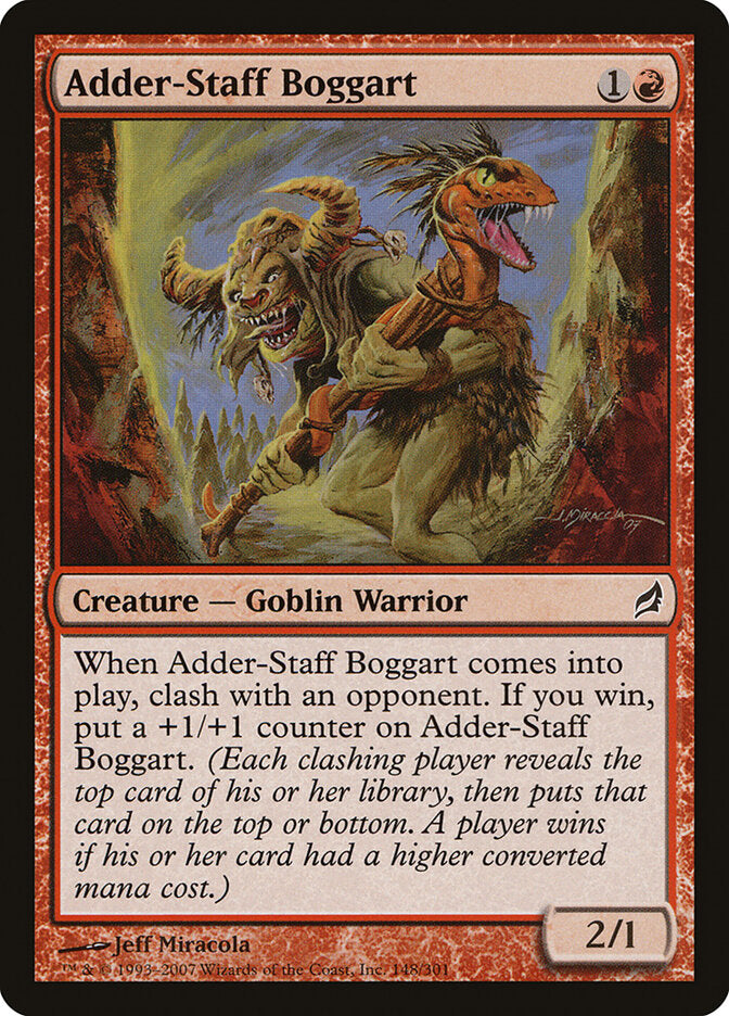 Adder-Staff Boggart (148) - Lorwyn (LRW)
