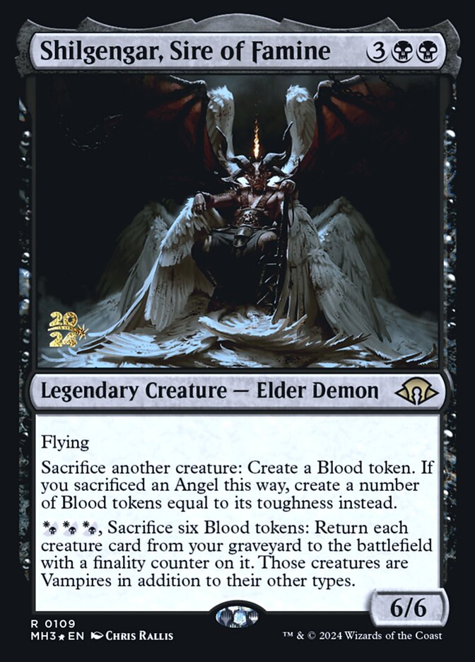 Shilgengar, Sire of Famine (109s) - Modern Horizons 3 Promos (PMH3)