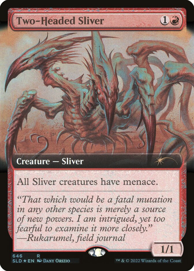 Two-Headed Sliver (646) - Secret Lair Drop (SLD)