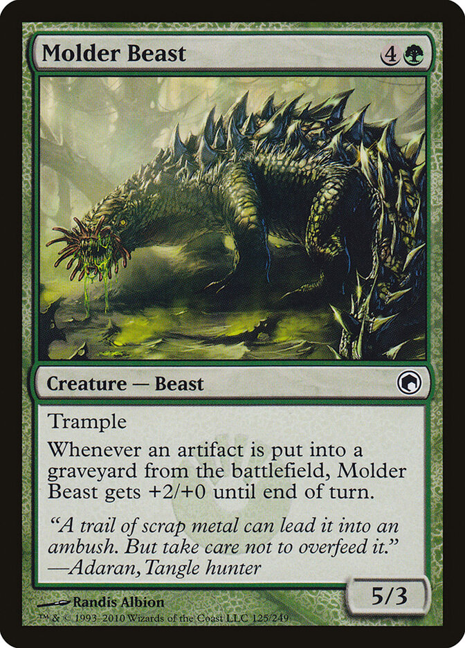 Molder Beast (125) - Scars of Mirrodin (SOM)