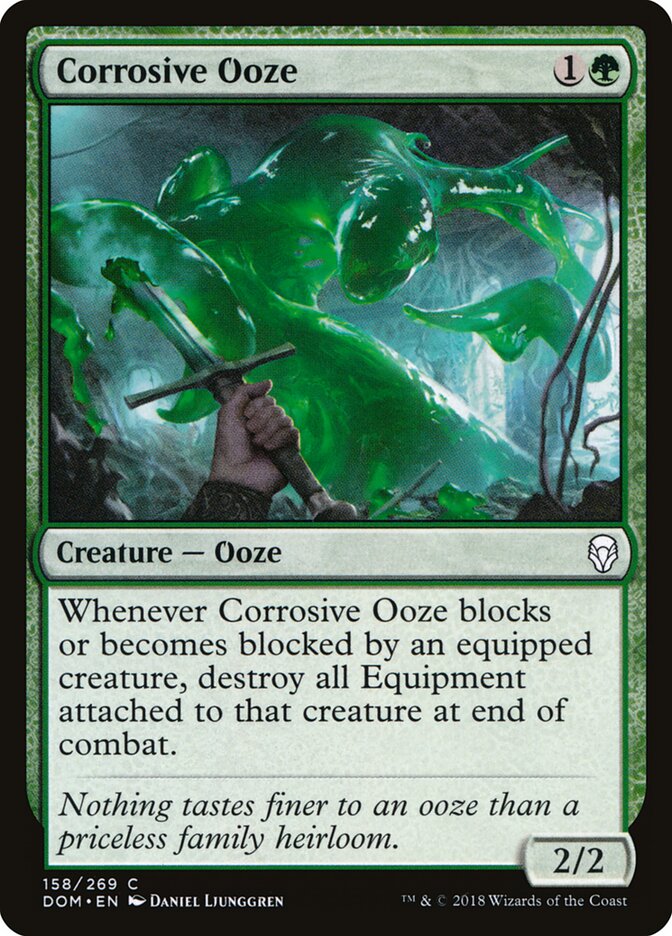Corrosive Ooze (158) - Dominaria (DOM)