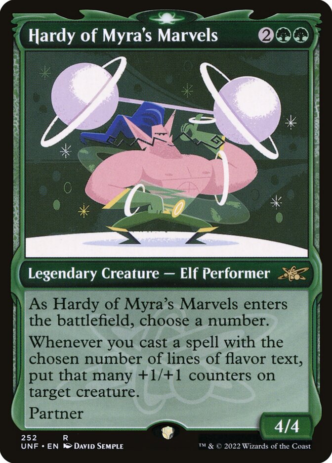 Hardy of Myra's Marvels (252) - Unfinity (UNF)