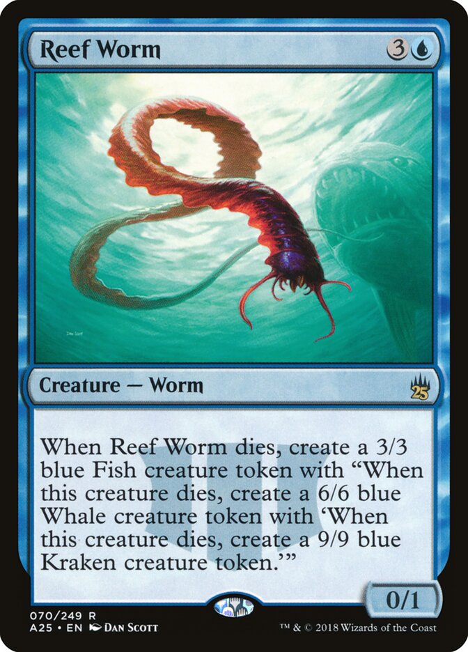 Reef Worm (70) - Masters 25 (A25)
