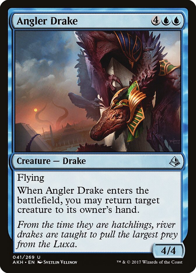 Angler Drake (41) - Amonkhet (AKH)