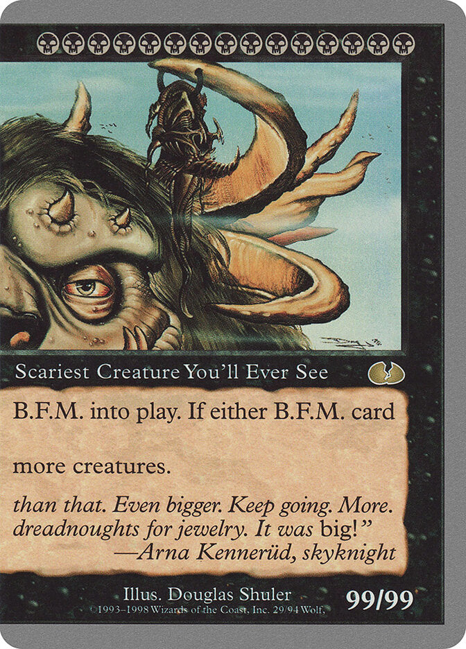 B.F.M. (Big Furry Monster) (29) - Unglued (UGL)