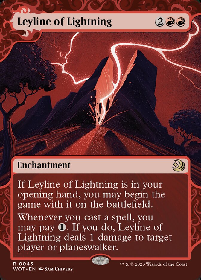 Leyline of Lightning (45) - Wilds of Eldraine: Enchanting Tales (WOT)