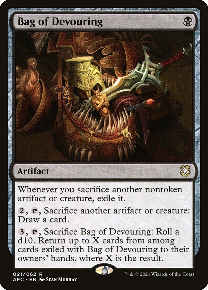 Bag of Devouring (21) - Forgotten Realms Commander (AFC)