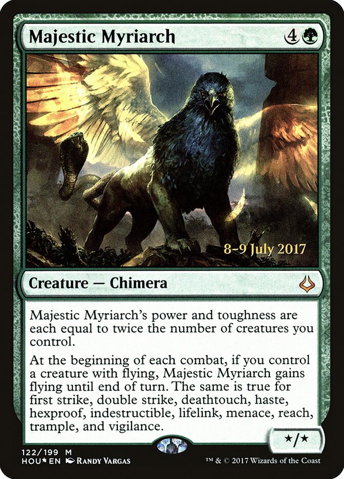 Majestic Myriarch (122s) - Hour of Devastation Promos (PHOU)