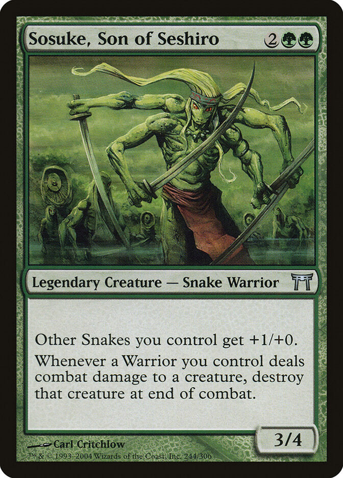 Sosuke, Son of Seshiro (244) - Champions of Kamigawa (CHK)