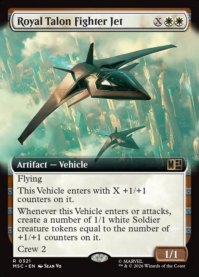 Royal Talon Fighter Jet (321) - Marvel Super Heroes Commander (MSC)