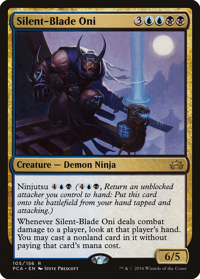 Silent-Blade Oni (105) - Planechase Anthology (PCA)