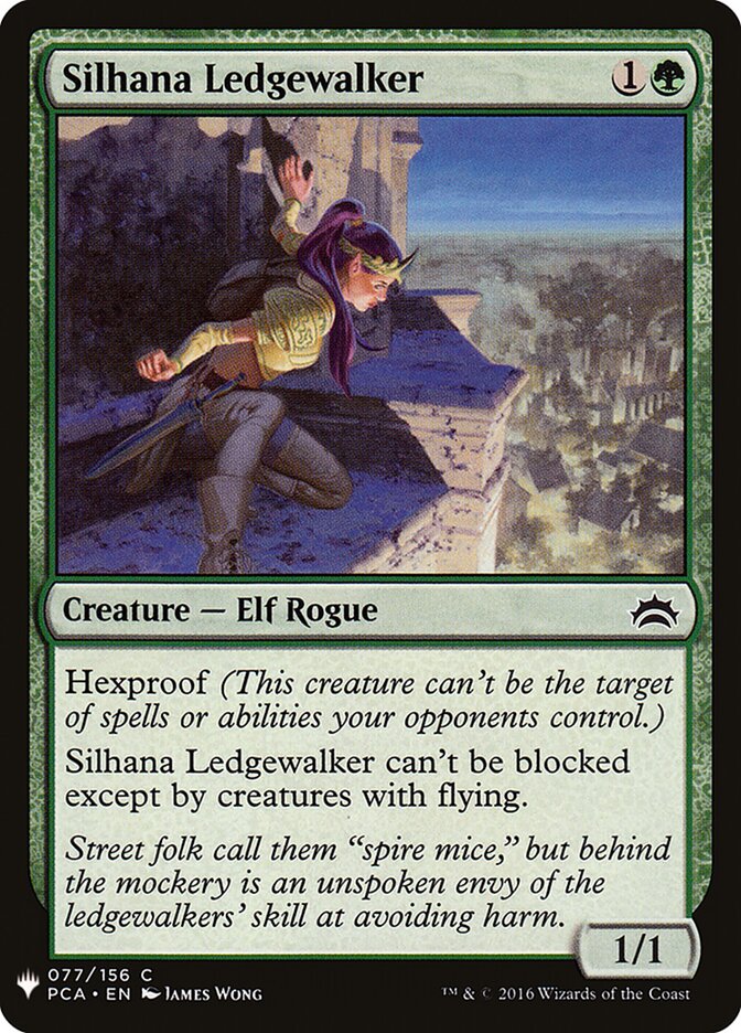 Silhana Ledgewalker (PCA-77) - The List (PLST)