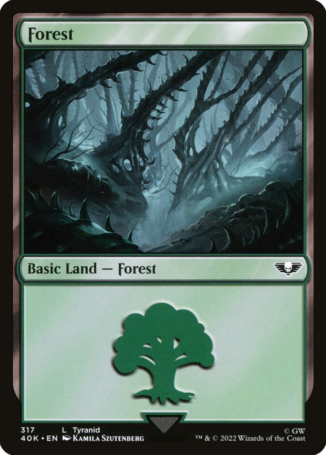Forest (317) - Warhammer 40,000 Commander (40K)