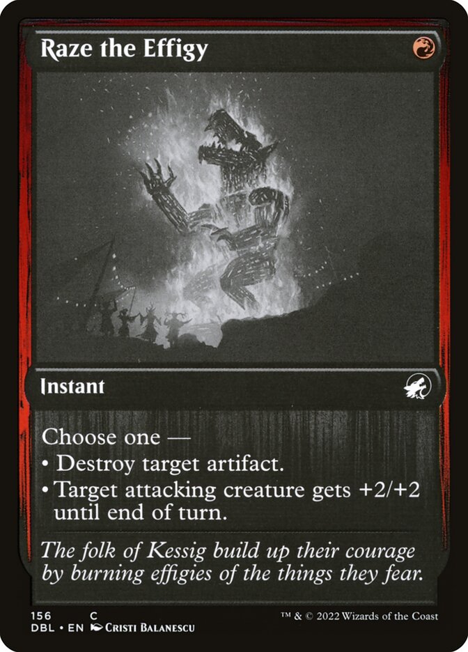 Raze the Effigy - Innistrad: Double Feature (DBL)