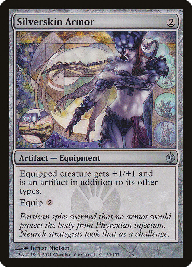 Silverskin Armor (132) - Mirrodin Besieged (MBS)
