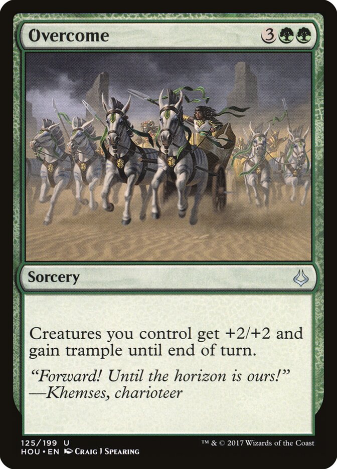 Overcome (125) - Hour of Devastation (HOU)