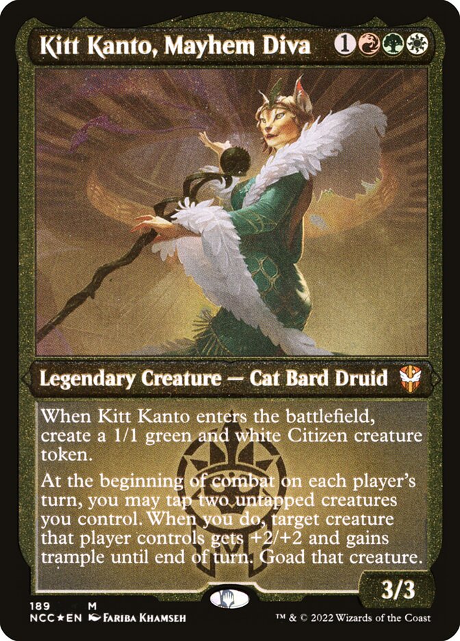 Kitt Kanto, Mayhem Diva (189) - New Capenna Commander (NCC)