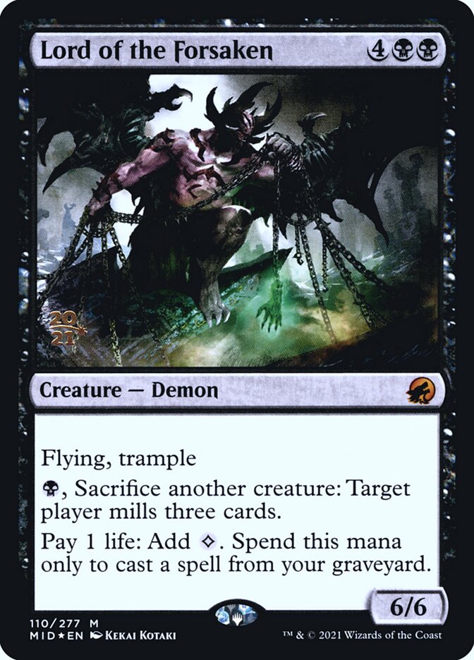Lord of the Forsaken (110s) - Innistrad: Midnight Hunt Promos (PMID)