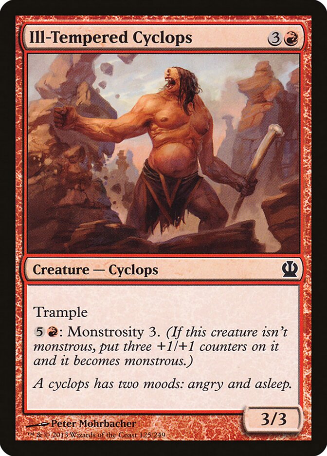 Ill-Tempered Cyclops (125) - Theros (THS)