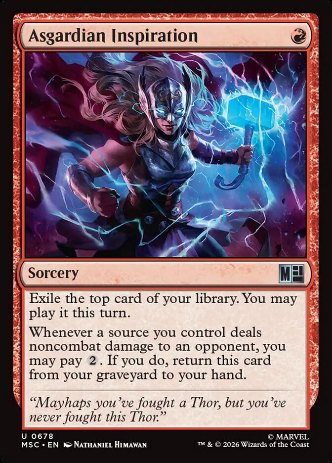 Asgardian Inspiration (678) - Marvel Super Heroes Commander (MSC)