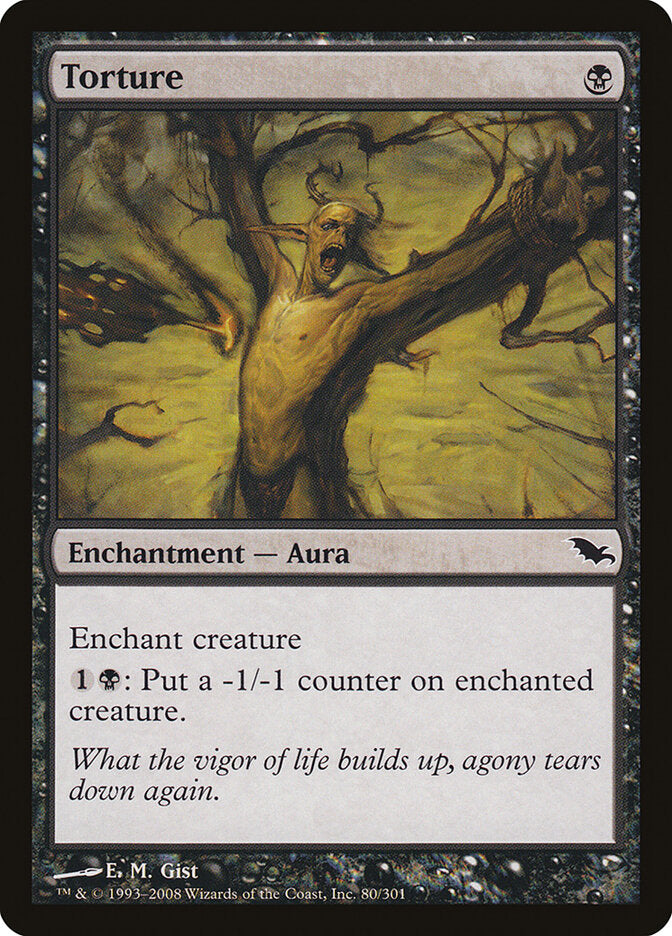 Torture (80) - Shadowmoor (SHM)