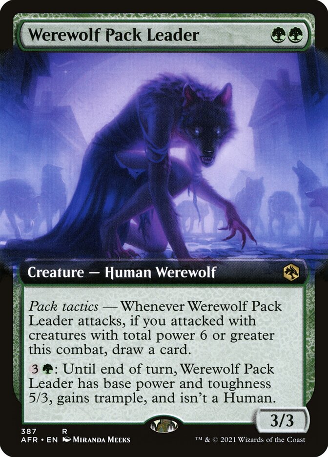 Werewolf Pack Leader (387) - Adventures in the Forgotten Realms (AFR)