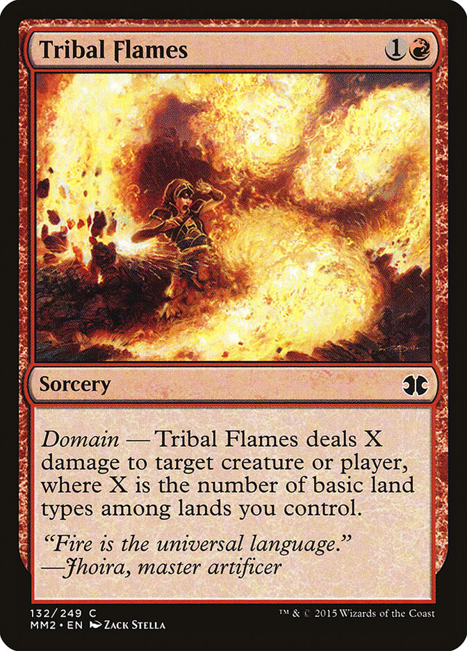 Tribal Flames (132) - Modern Masters 2015 (MM2)