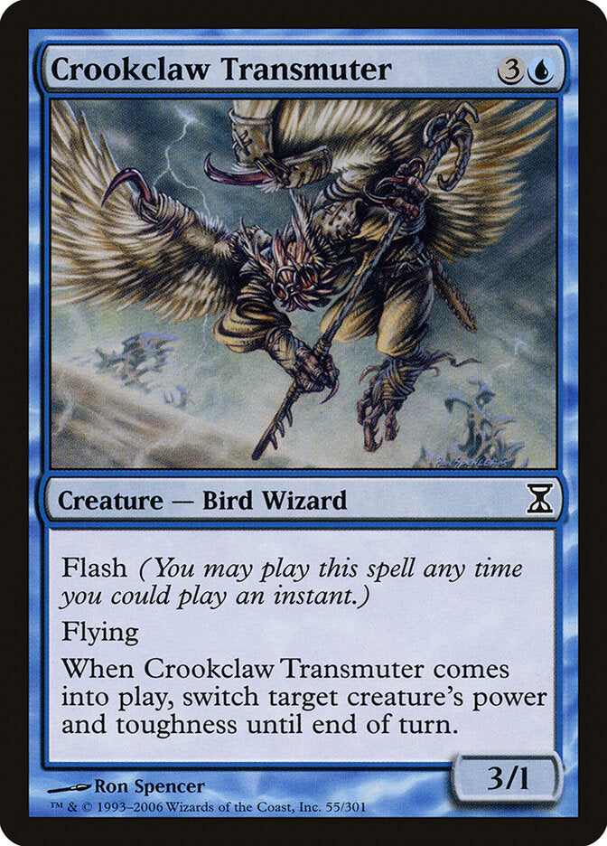 Crookclaw Transmuter (55) - Time Spiral (TSP)