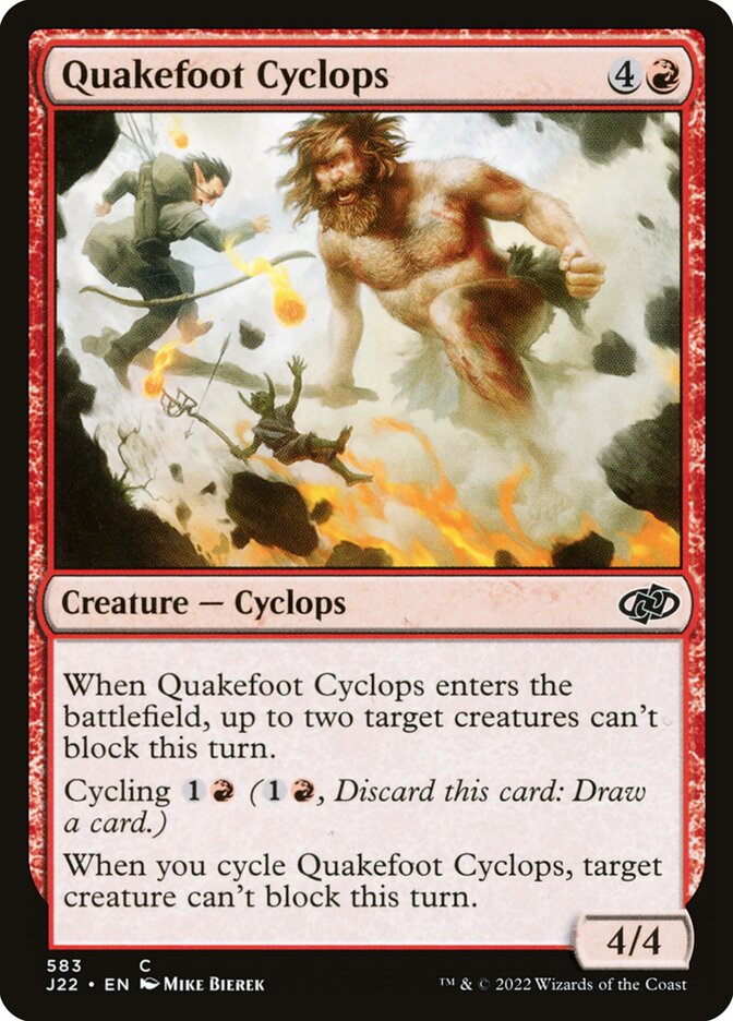 Quakefoot Cyclops (583) - Jumpstart 2022 (J22)