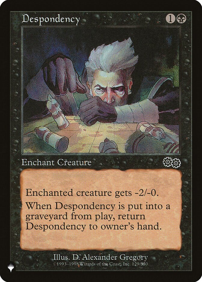 Despondency (USG-129) - The List (PLST)