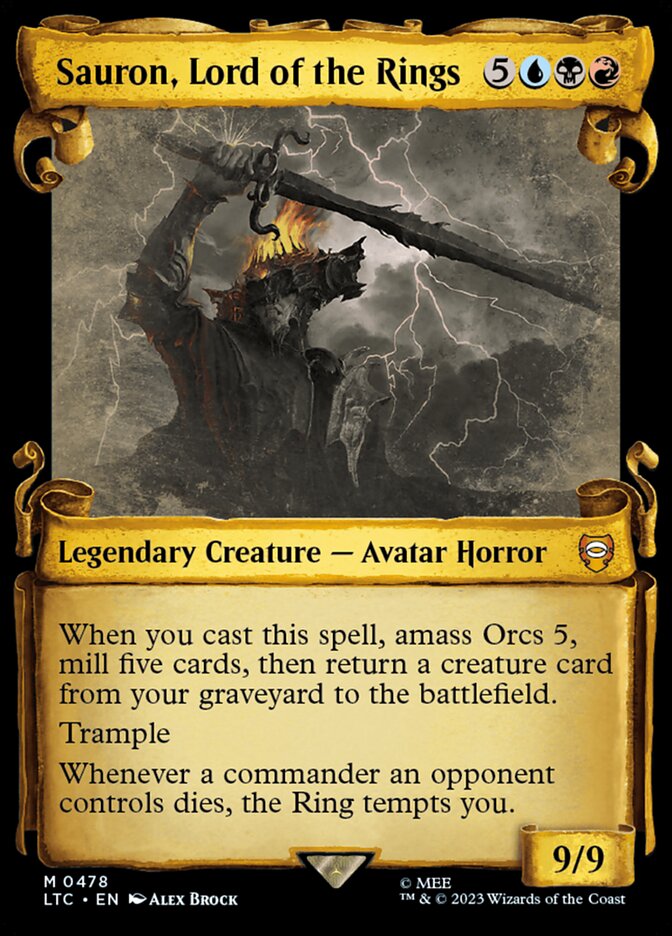 Sauron, Lord of the Rings (478) - Tales of Middle-earth Commander (LTC)