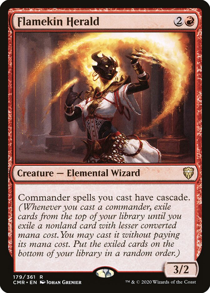 Flamekin Herald (179) - Commander Legends (CMR)