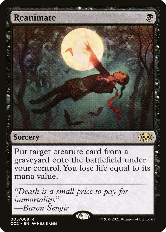 Reanimate (5) - Commander Collection: Black (CC2)