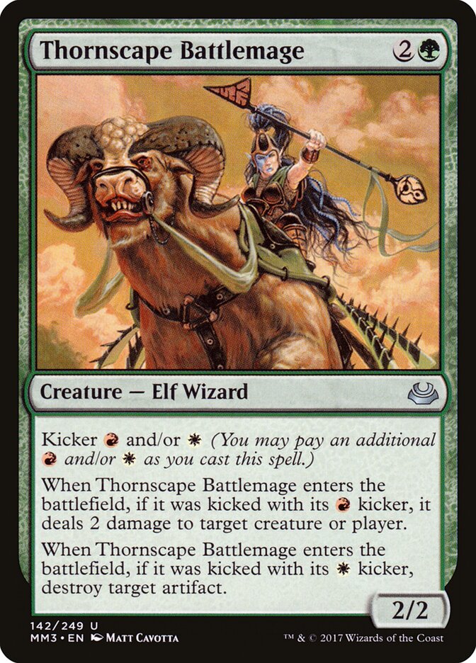 Thornscape Battlemage (142) - Modern Masters 2017 (MM3)