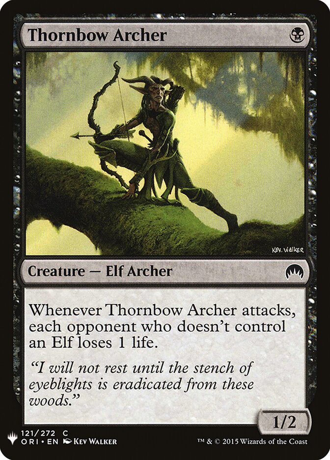 Thornbow Archer (ORI-121) - The List (PLST)