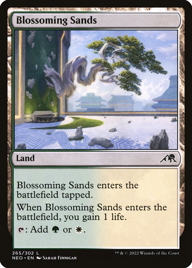 Blossoming Sands (265) - Kamigawa: Neon Dynasty (NEO)