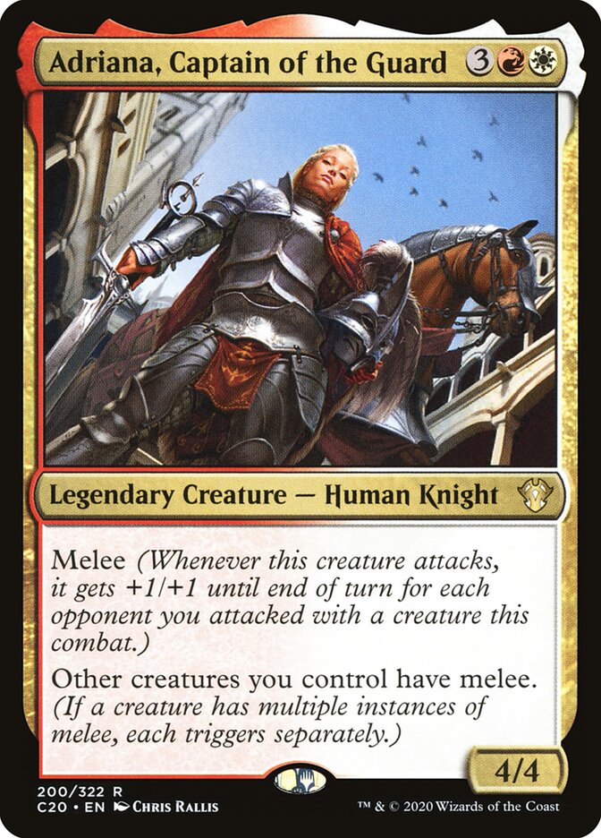 Adriana, Captain of the Guard (200) - Commander 2020 (C20)