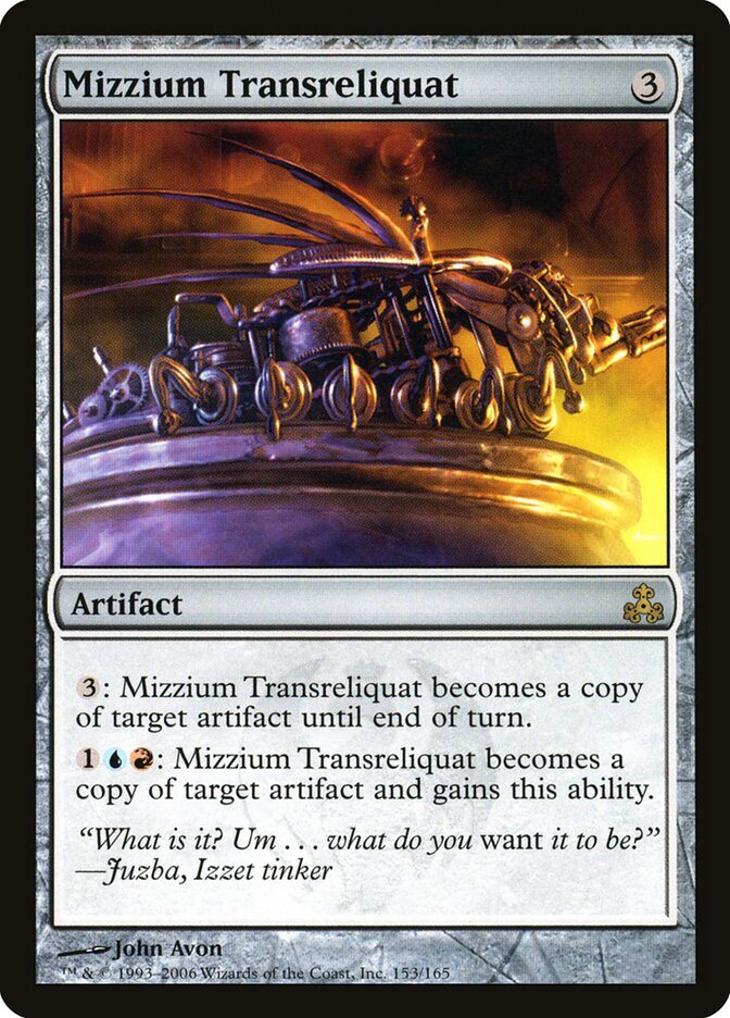 Mizzium Transreliquat (153) - Guildpact (GPT)