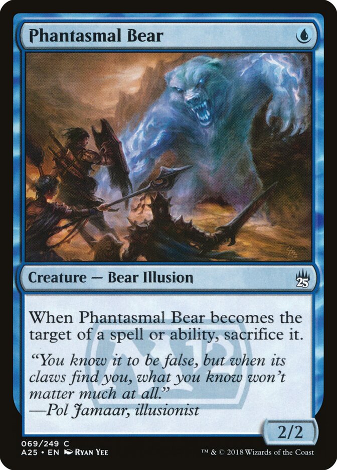 Phantasmal Bear (69) - Masters 25 (A25)